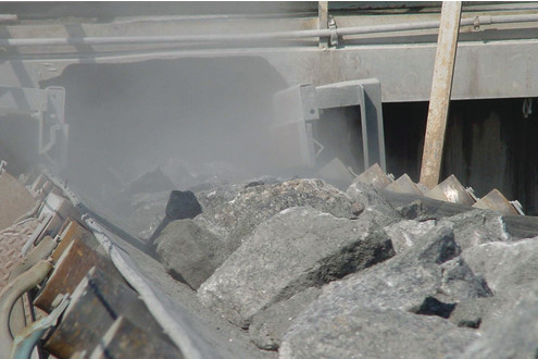 Cinta transportadora de cable de acero antidesgarro